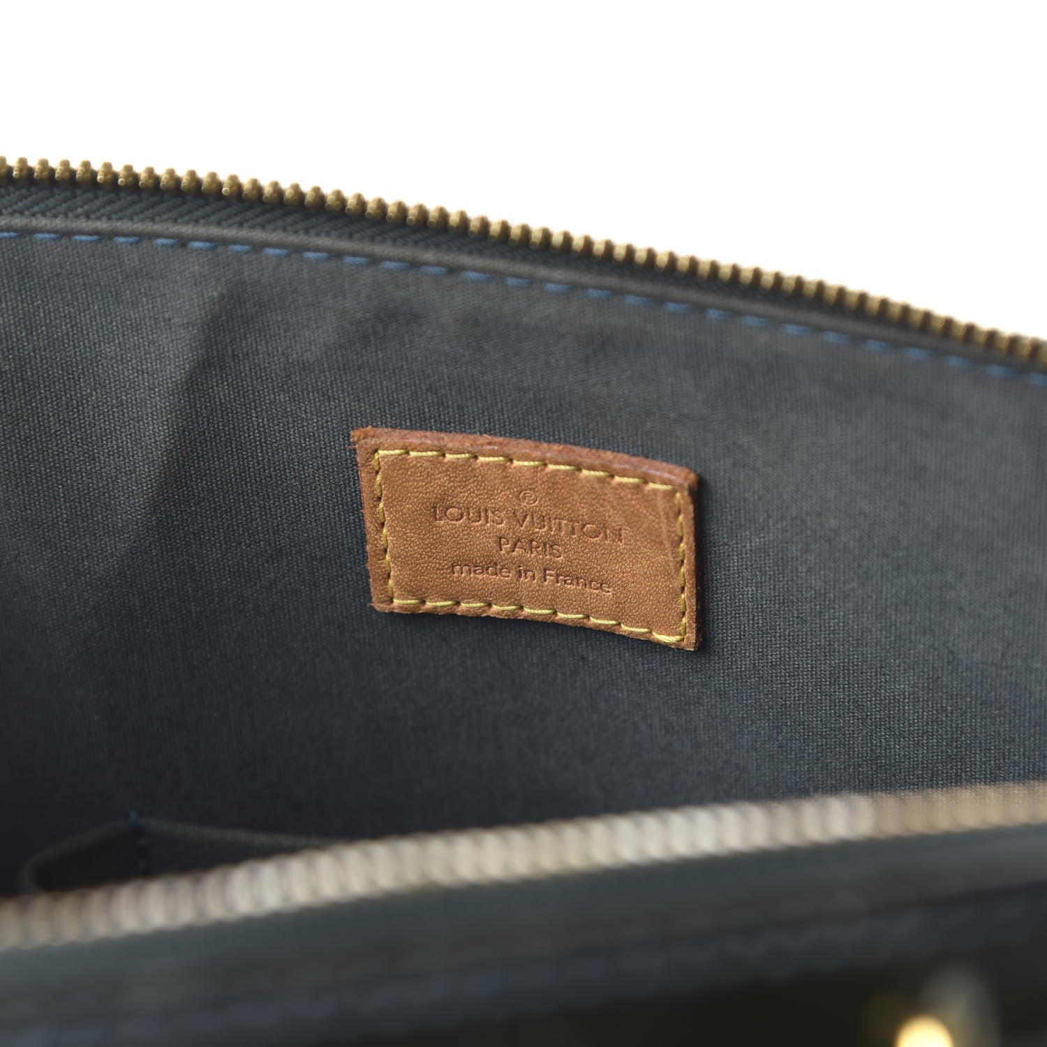 Louis Vuitton Vernis Alma GM Blue Infini 7 of 13