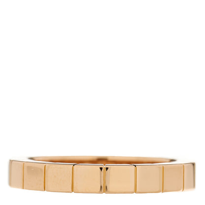 Cartier 18K Pink Gold 3mm Lanieres Ring 48 4.5 3 of 5
