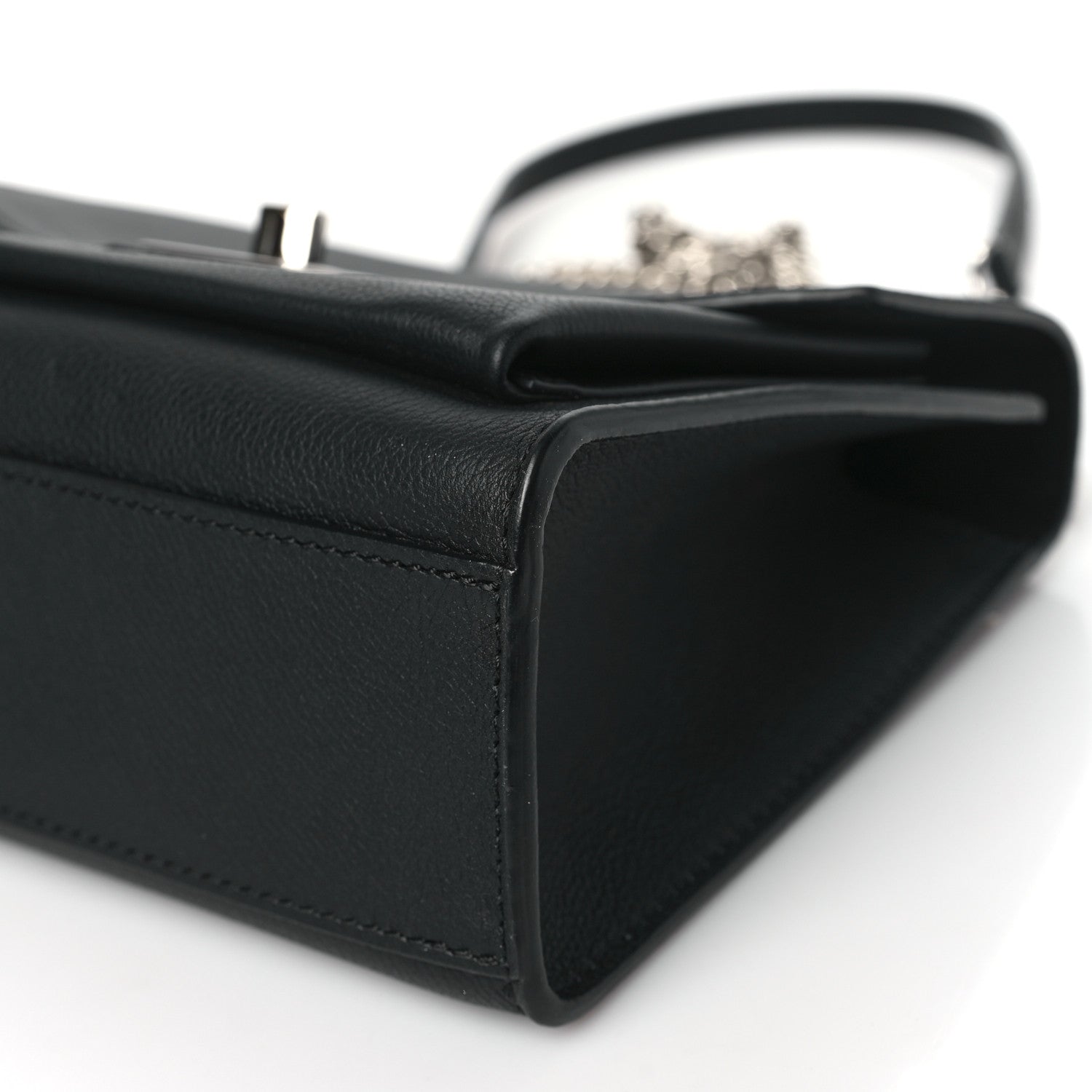 Louis Vuitton Soft Calfskin My Lockme Chain Bag BB Black 9 of 9