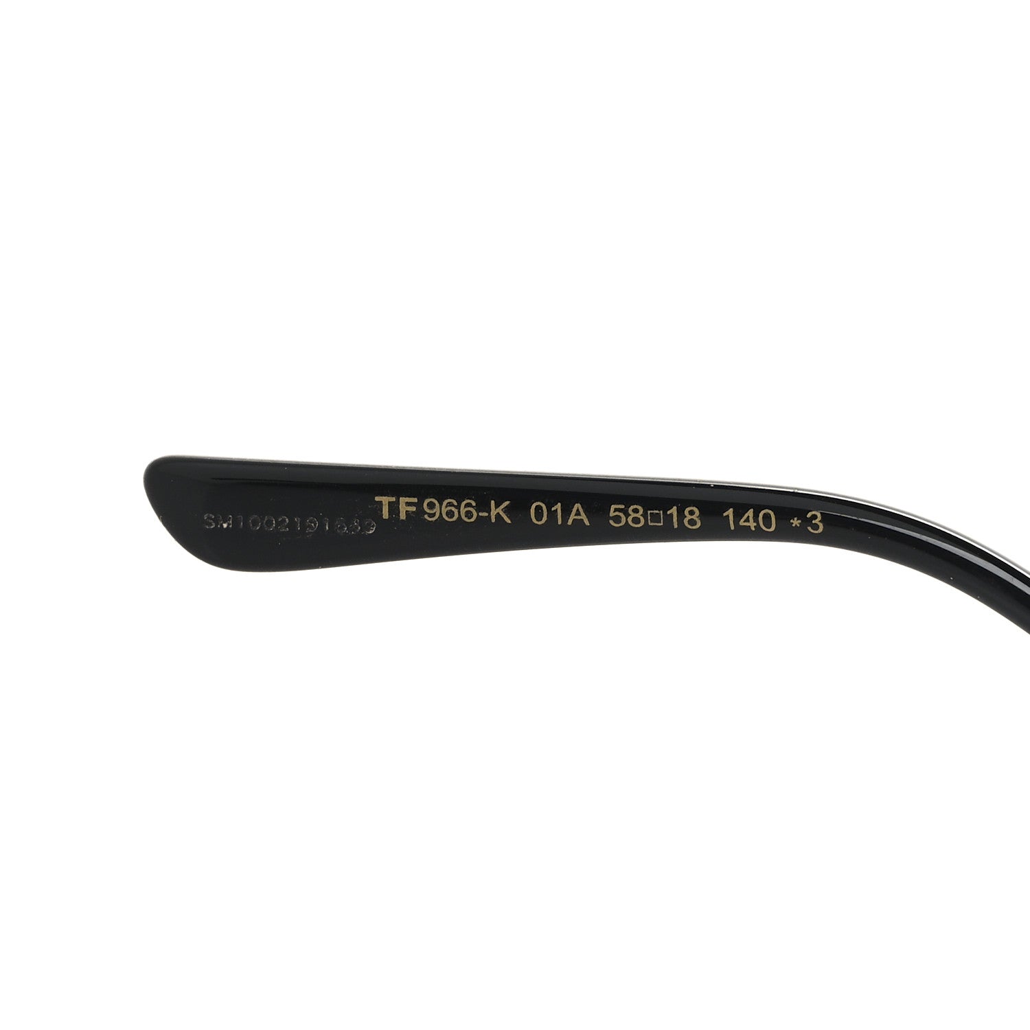 Tom Ford Metal Round Sunglasses TF966-K Black 6 of 7