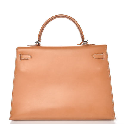 Hermes Vache Natural Kelly Sellier 35 38 of 45