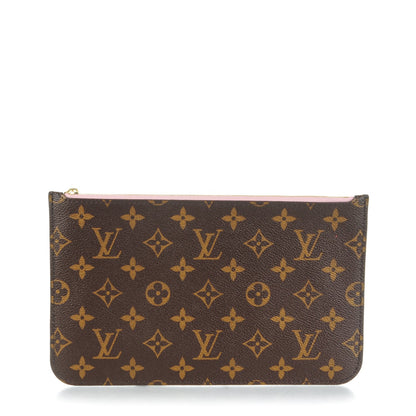 Louis Vuitton Monogram Neverfull MM GM Pochette Rose Ballerine 1 of 7
