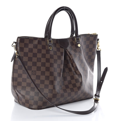 Louis Vuitton Damier Ebene Siena GM 3 of 9