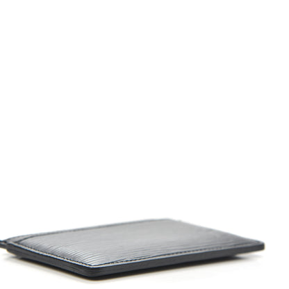 Louis Vuitton Epi Card Holder Black 4 of 7
