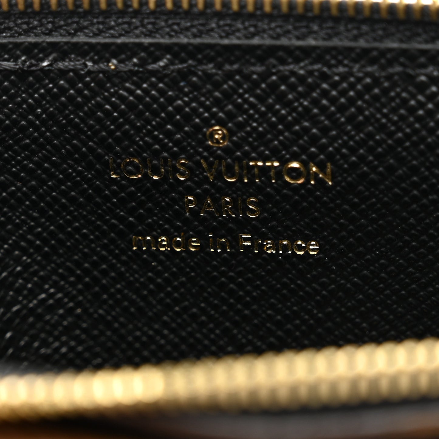 Reverse Monogram Recto Verso Card Holder Brown