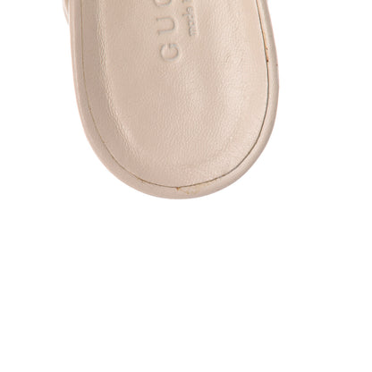 Gucci Calfskin Braided Sandals 6.5 Beige 10 of 17