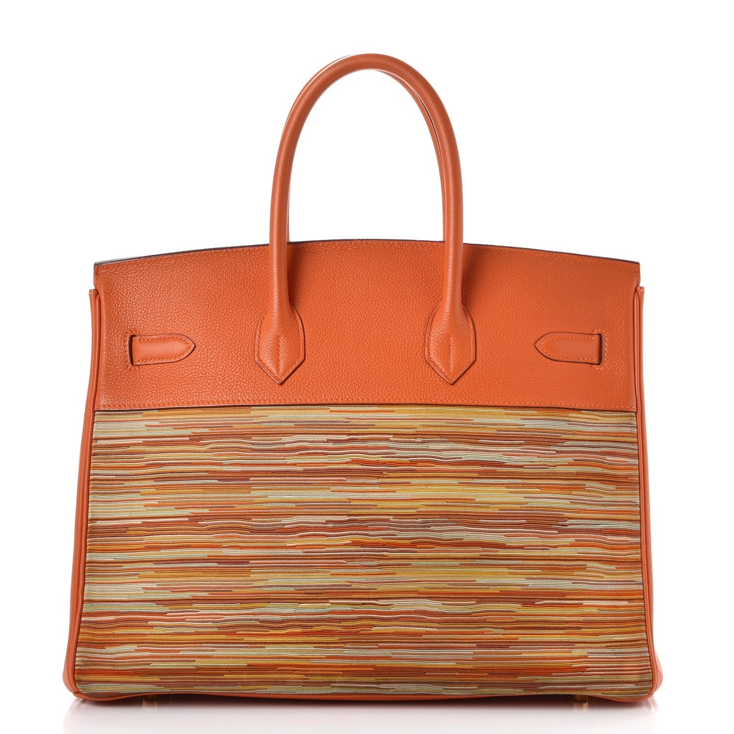 Togo Vibrato Birkin 35 Orange