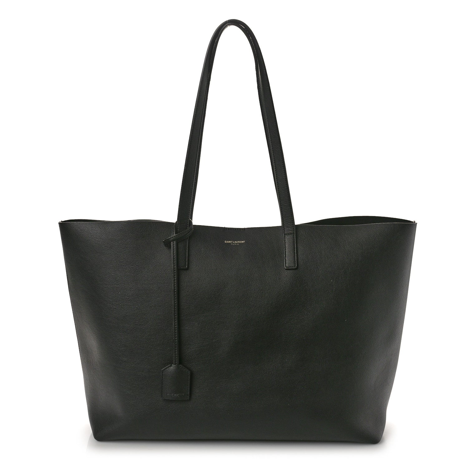 Saint Laurent Calfskin Large Shopping Tote Black 1 of 11