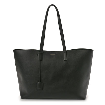 Saint Laurent Calfskin Large Shopping Tote Black 1 of 11