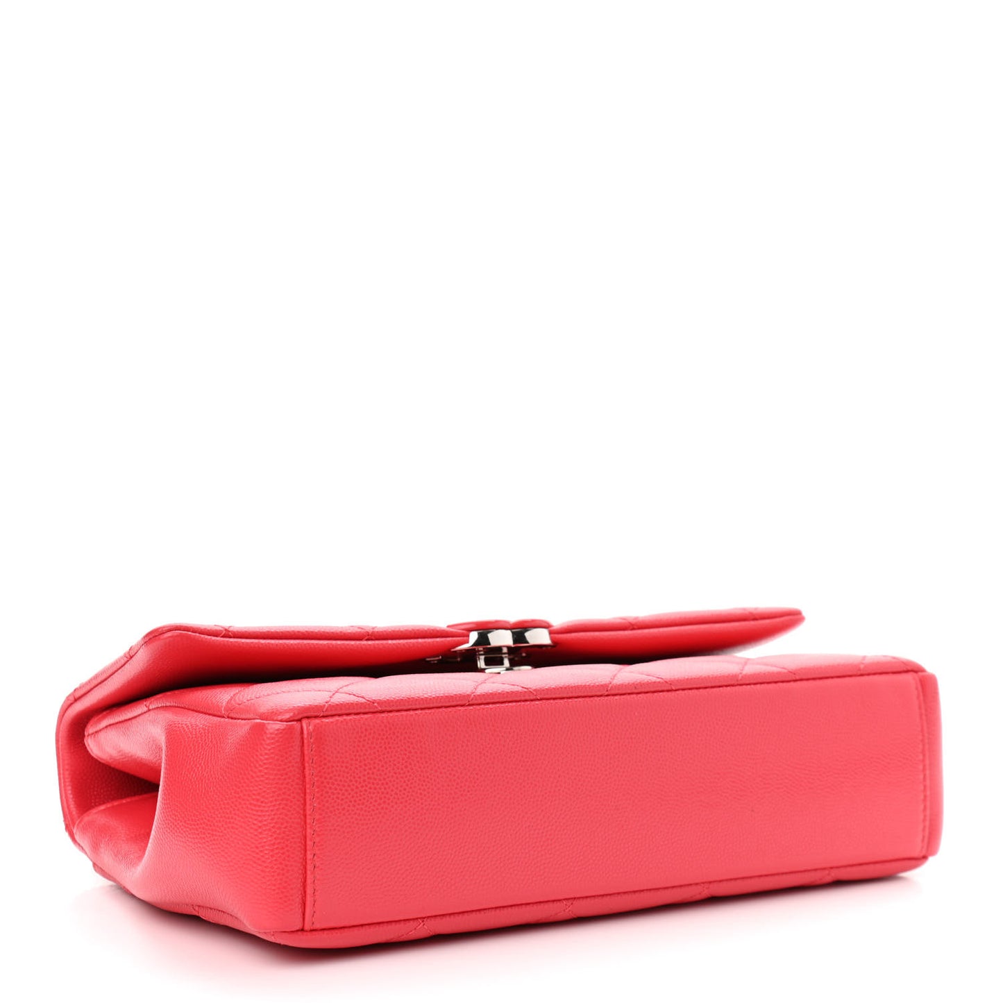 Caviar Quilted My Everything Flap Red