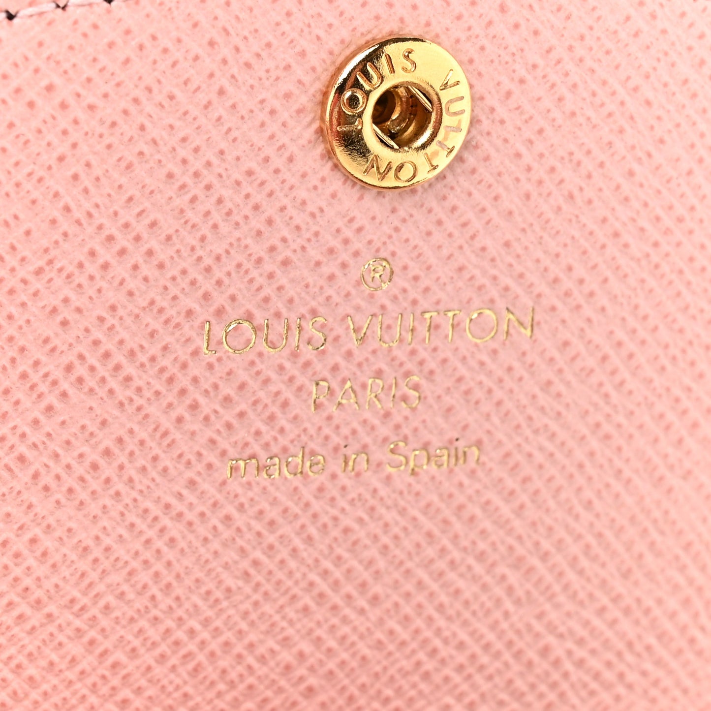 Monogram Rosalie Coin Purse Rose Ballerine