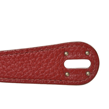 Hermes Taurillon Clemence Lindy 34 Rouge Garance 8 of 13