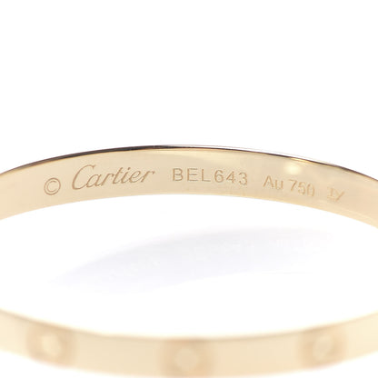 Cartier 18K Yellow Gold Large LOVE Hoop Earrings 3 of 6