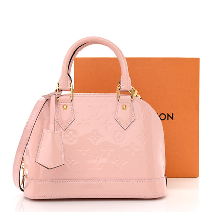 Louis Vuitton Vernis Alma BB Rose Ballerine 11 of 11