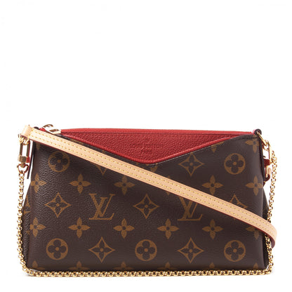 Louis Vuitton Monogram Pallas Clutch Cherry 1 of 8