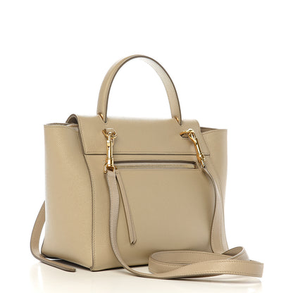 Celine Baby Grained Calfskin Micro Belt Bag Light Taupe 2 of 10