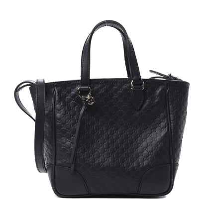 Gucci Microguccissima Small Bree Tote Navy 1 of 10
