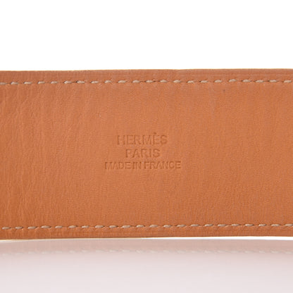 Hermes Epsom Kelly Dog Bracelet White 4 of 6