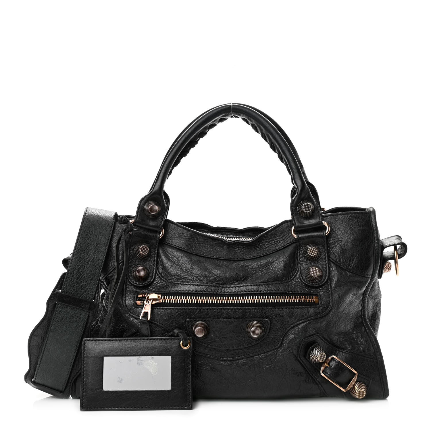 Balenciaga Agneau Giant 21 Rose Gold Hardware City Black 1 of 15