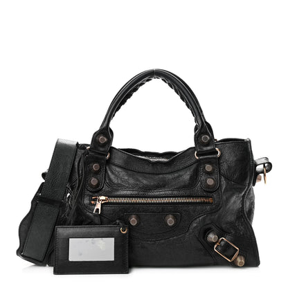 Balenciaga Agneau Giant 21 Rose Gold Hardware City Black 1 of 15