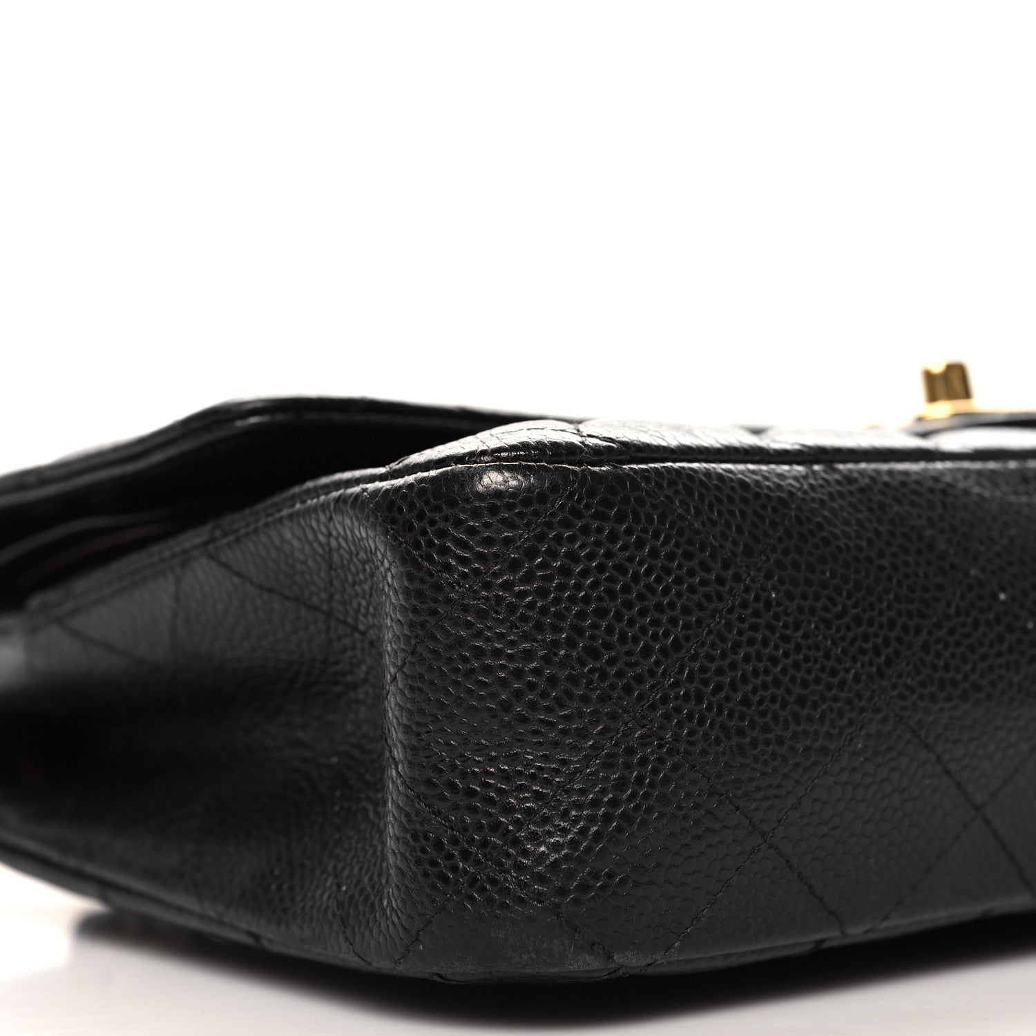 Chanel Caviar Quilted Medium Double Flap Black 9 of 12