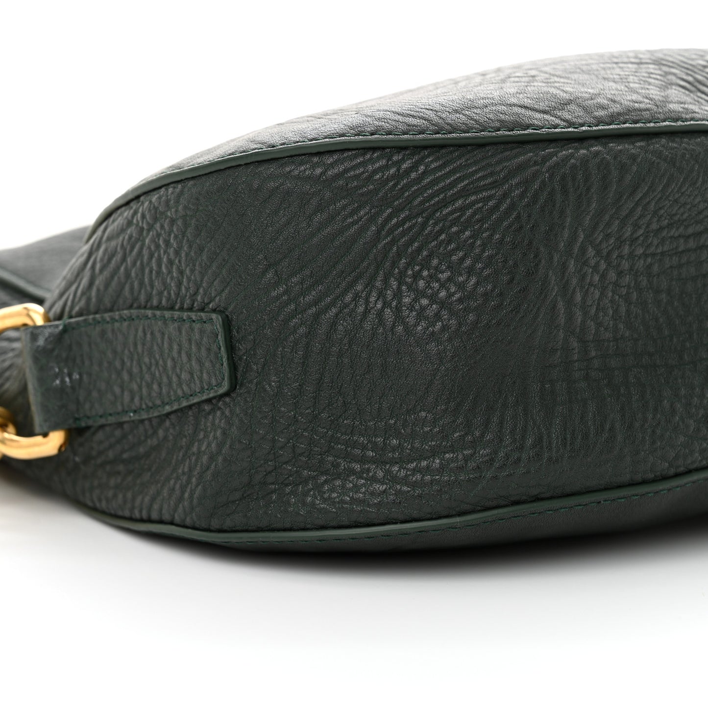 Grainy Calfskin Small Knight Bag Vine