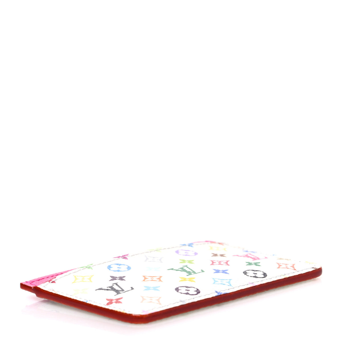 LV X TM Monogram Multicolor Card Holder Kawaii Pink