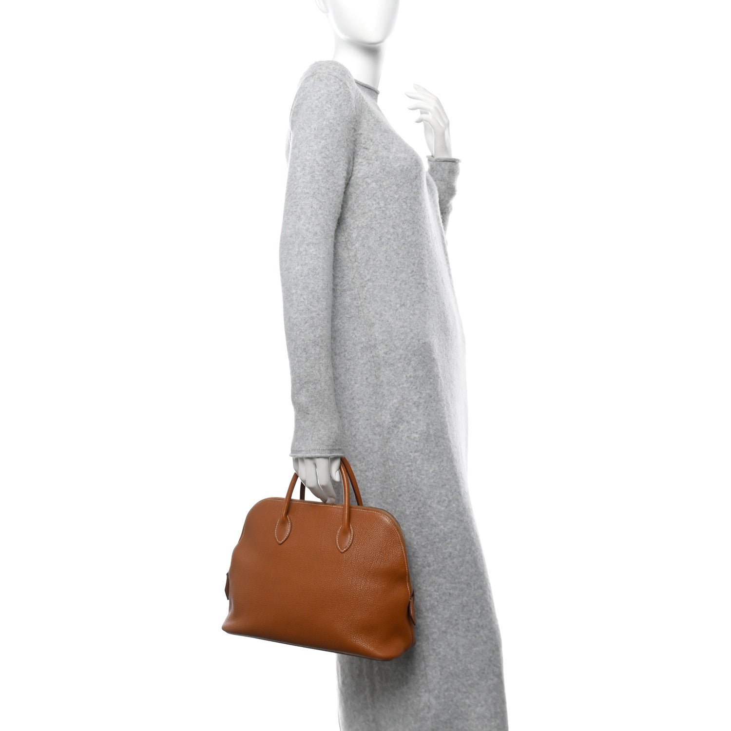 Hermes Togo Bolide 30 Gold 2 of 10