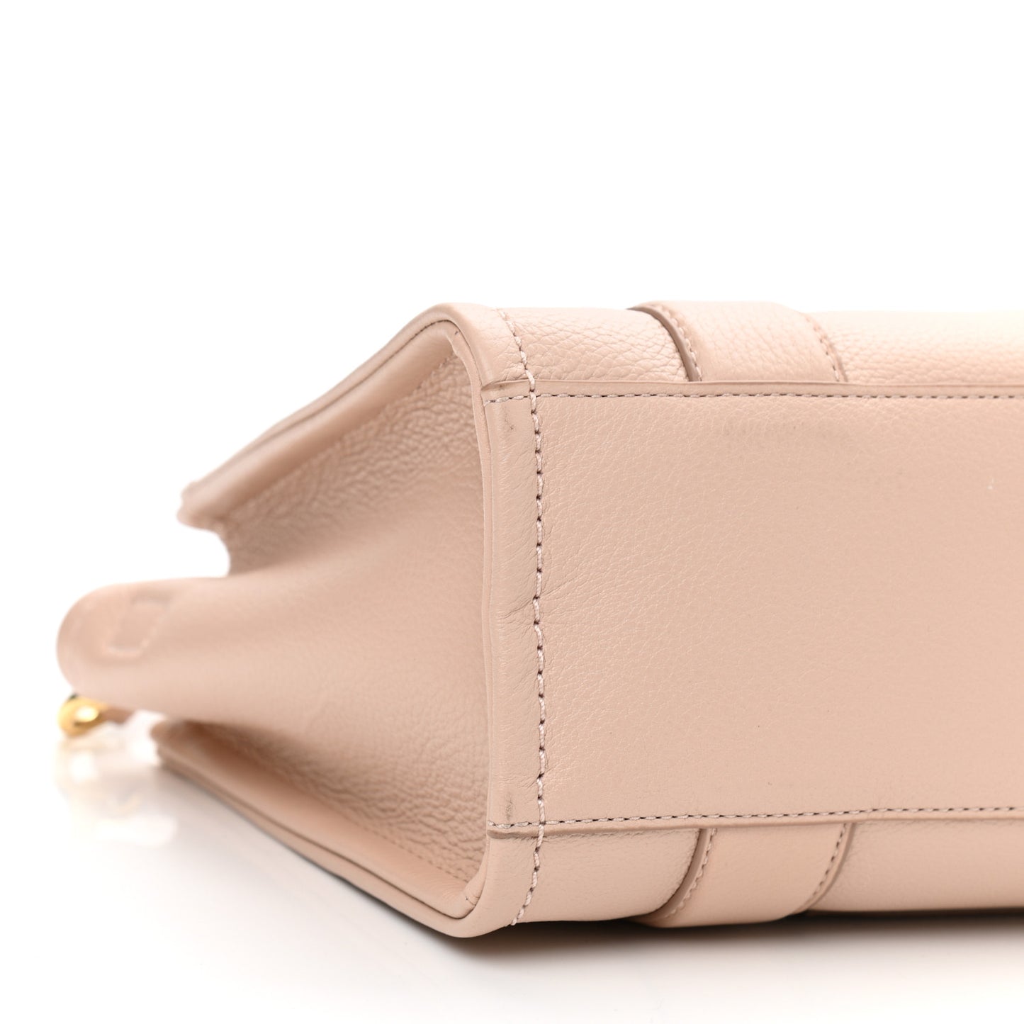 Grained Calfskin Small The Tote Bag Rose Dust