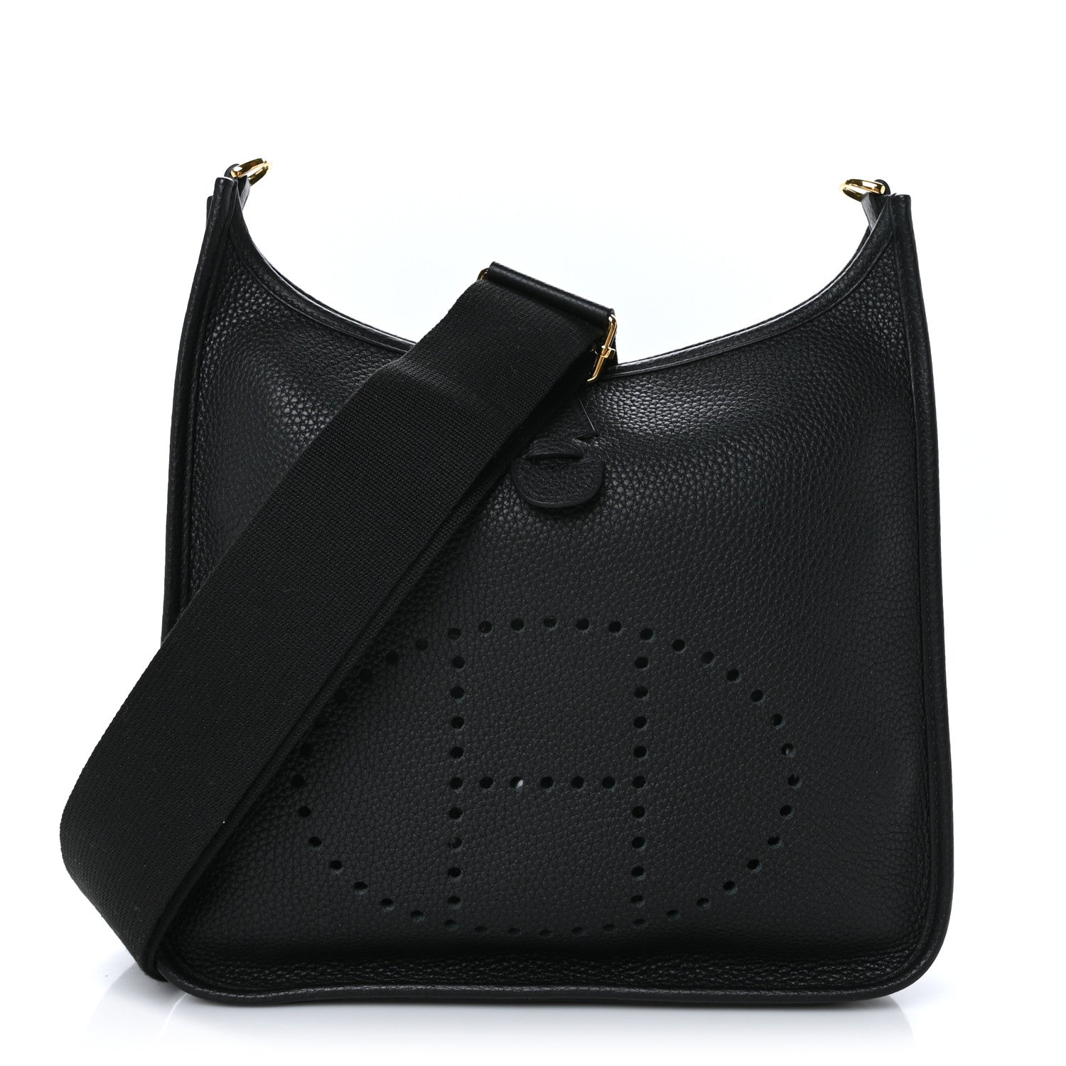Hermes Taurillon Clemence Evelyne III PM Black 1 of 10