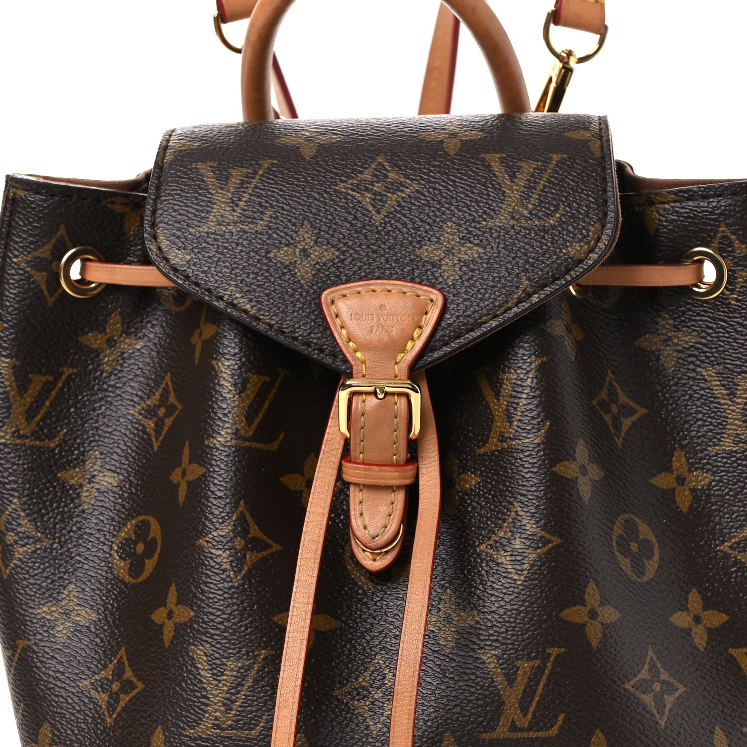 Louis Vuitton Monogram Montsouris BB Backpack Natural 9 of 14