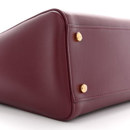 Chanel Calfskin Archetype Small Shopping Tote Dark Burgundy 9 of 10