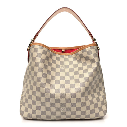 Louis Vuitton Damier Azur Delightful PM Pink 1 of 10