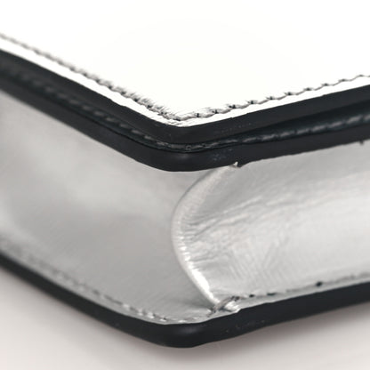 Tom Ford Metallic Palmellato Calfskin TF Mini Bag Silver 7 of 9
