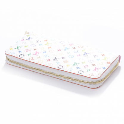 Louis Vuitton Monogram Multicolor Zippy Wallet White 4 of 7