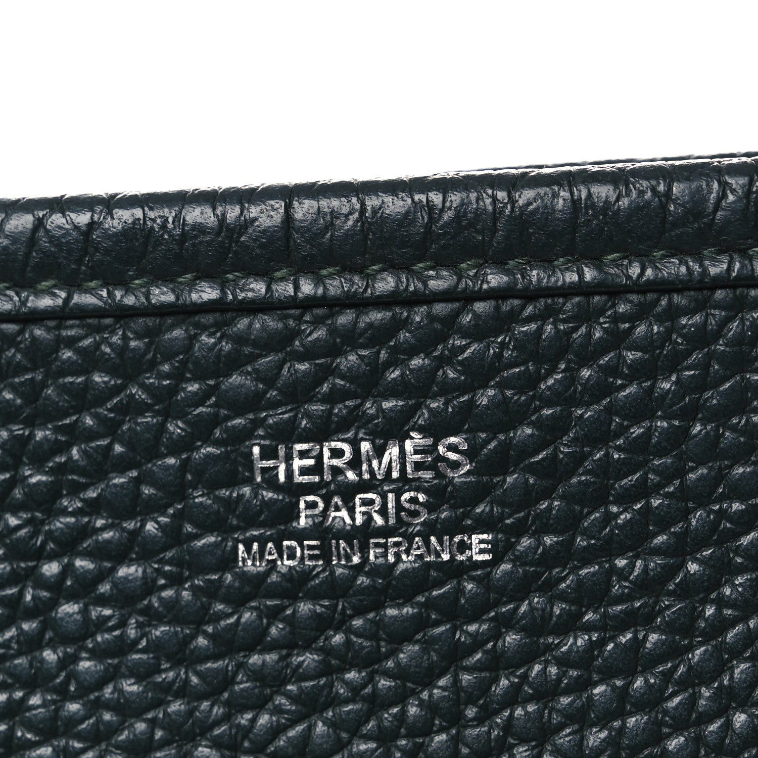 Hermes Taurillon Clemence Evelyne III PM Vert Cypress 6 of 12