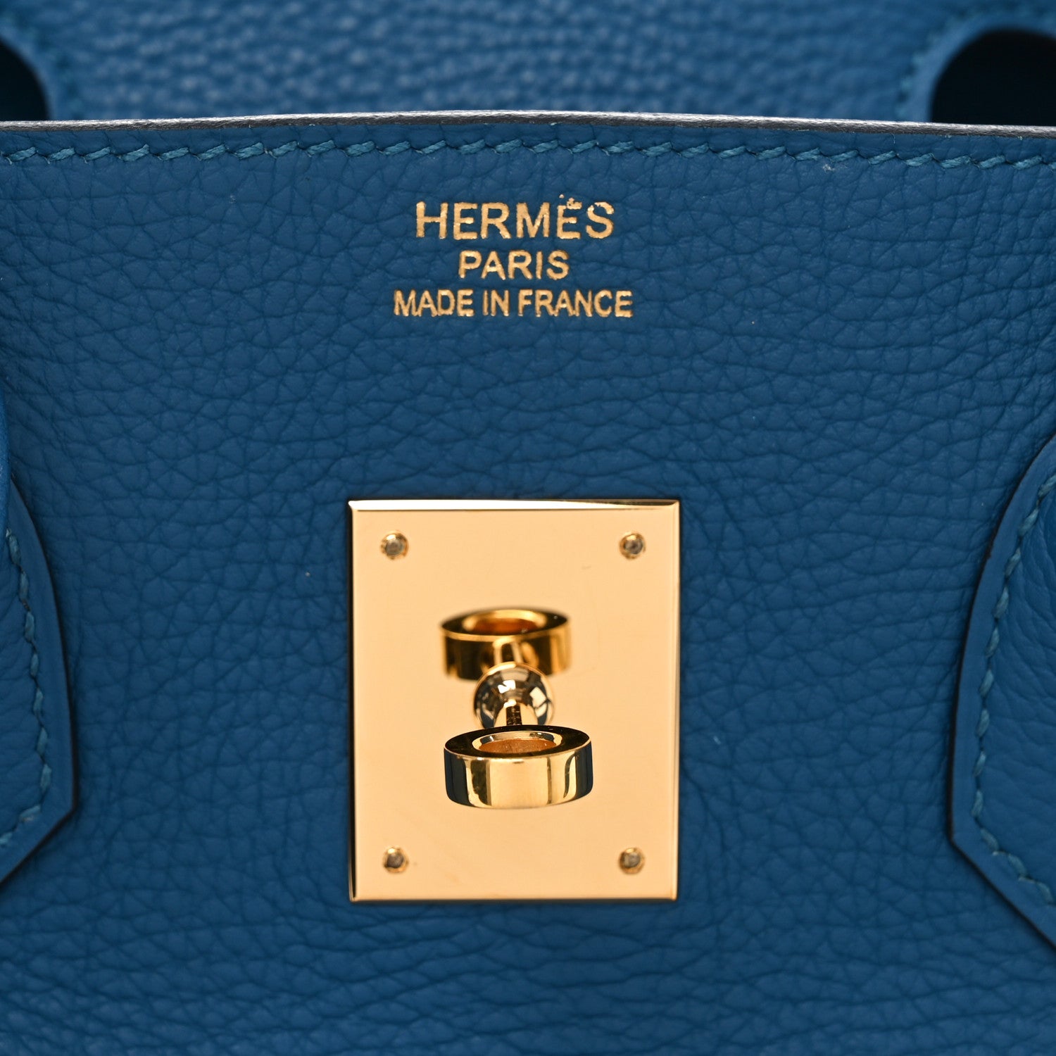 Hermes Togo Birkin 35 Bleu Izmir 6 of 10