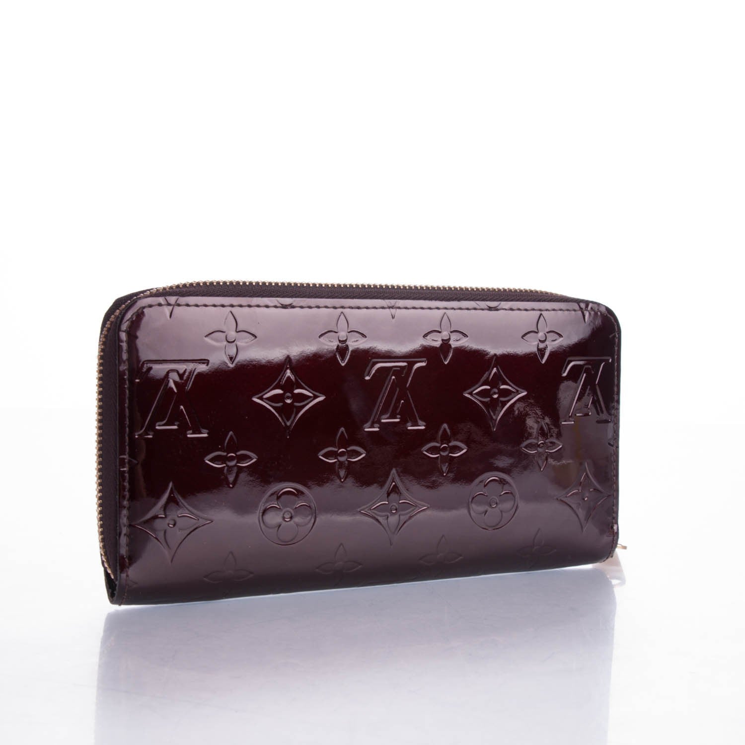Louis Vuitton Vernis Zippy Wallet Amarante 3 of 7