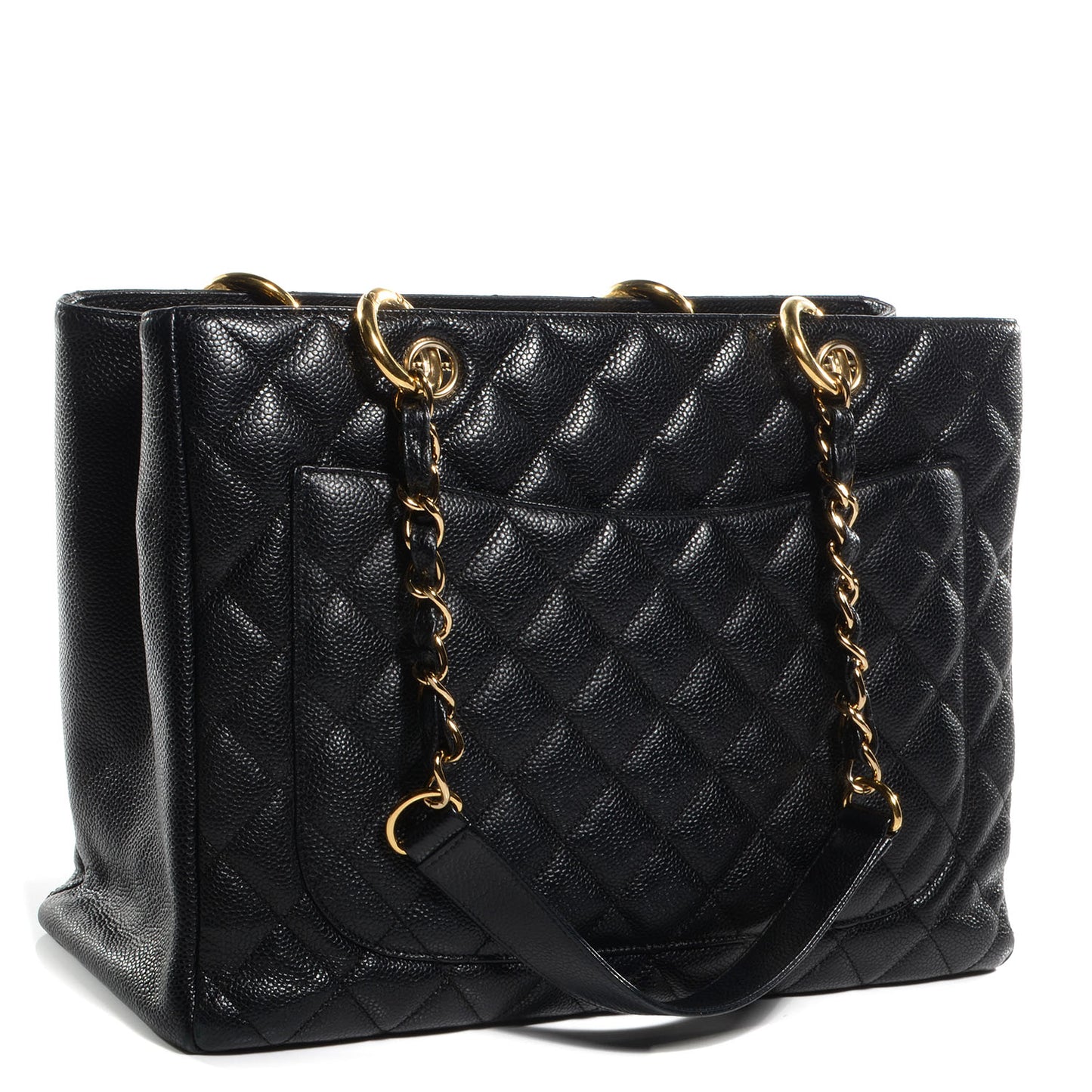 Caviar Grand Shopping Tote GST Black