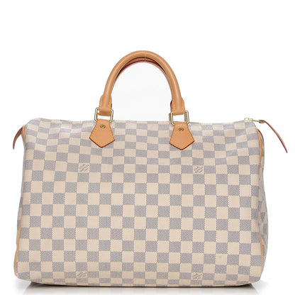 Louis Vuitton Damier Azur Speedy 35 1 of 9