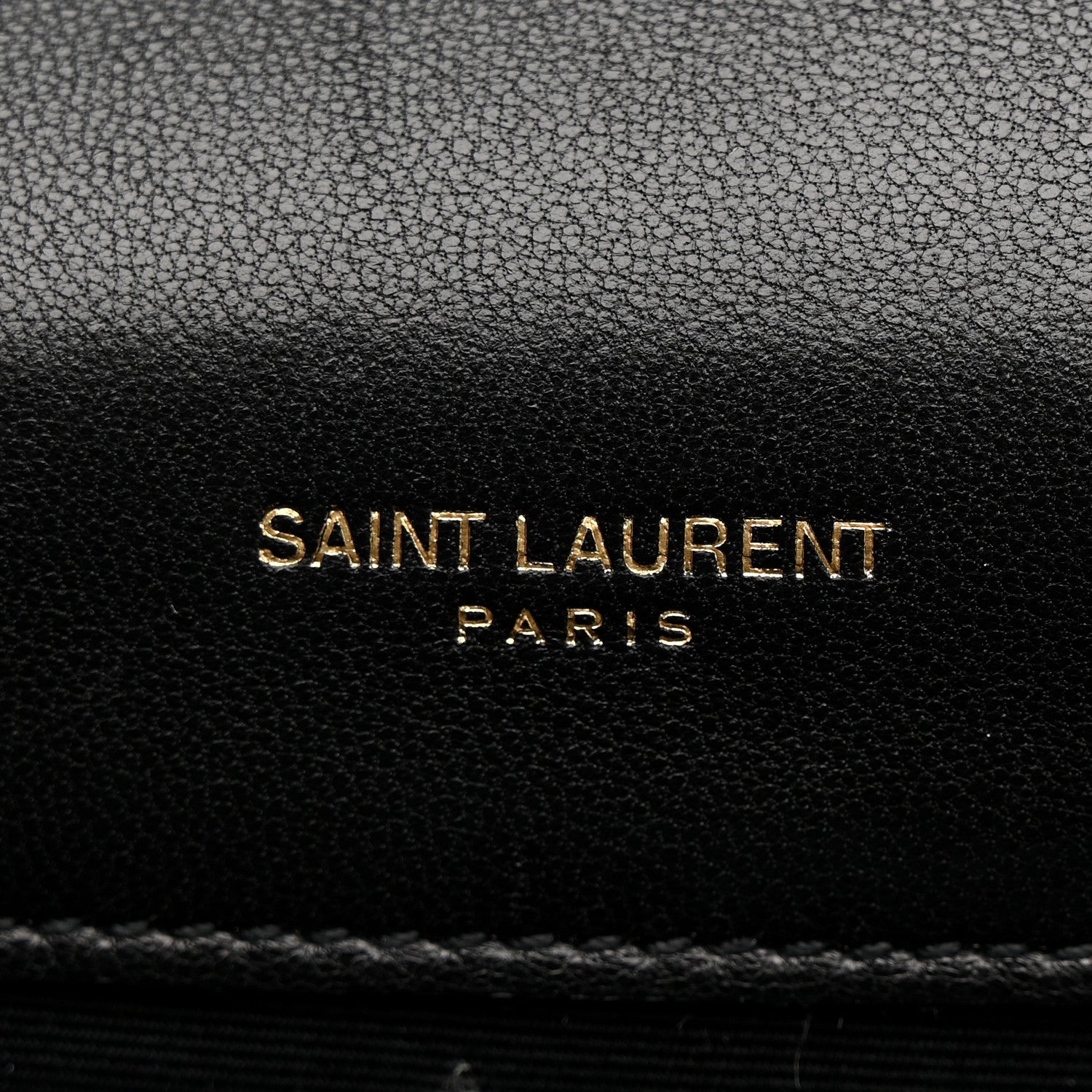 Saint Laurent Lambskin Mixed Matelasse Triquilt Small Monogram Satchel Black 8 of 22