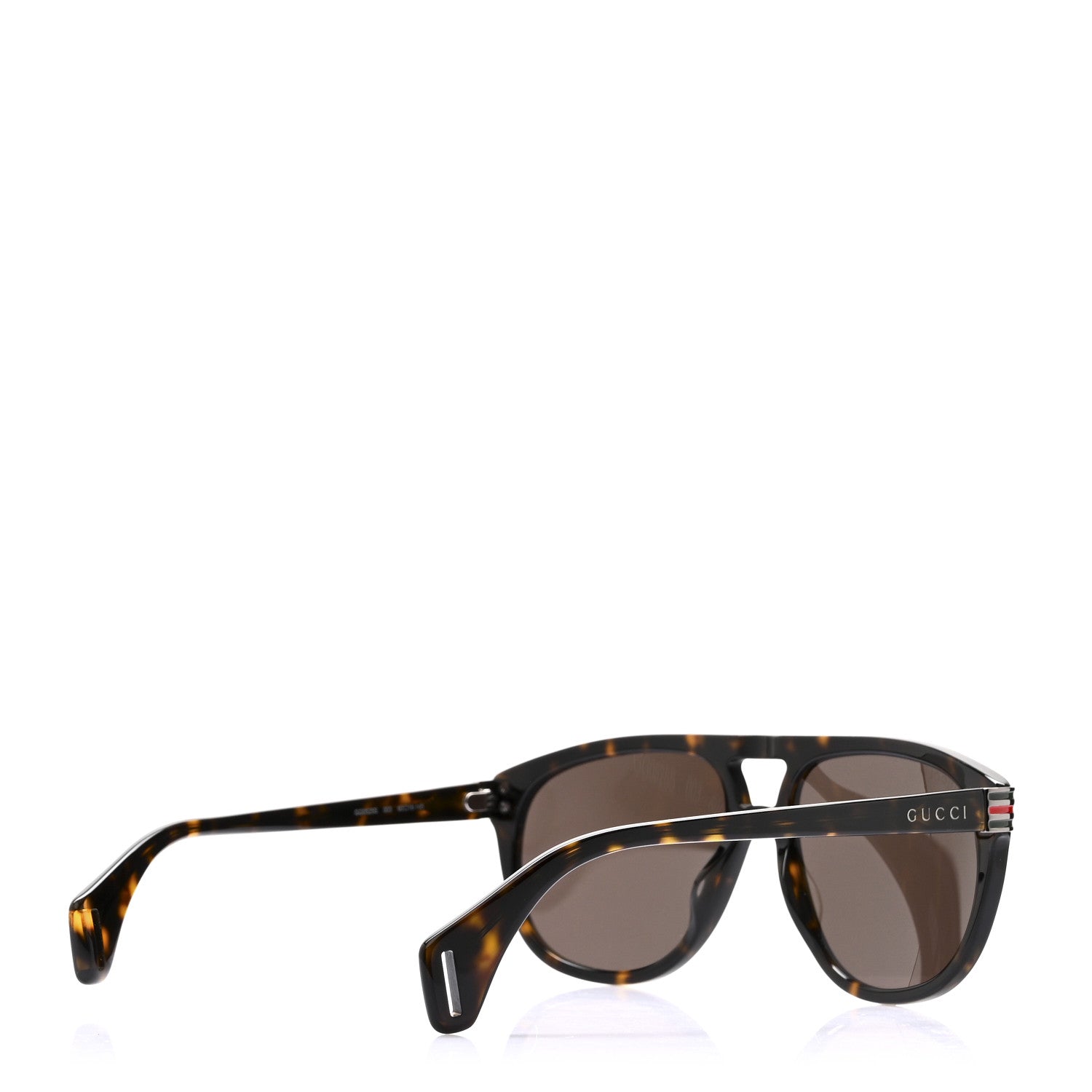 Gucci Acetate Aviator Sunglasses GG0525S Tortoise 4 of 6
