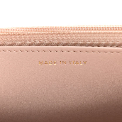 Chanel Caviar Quilted Wallet On Chain WOC Light Pink 6 of 11