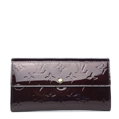 Louis Vuitton Vernis Sarah Wallet Amarante 1 of 7