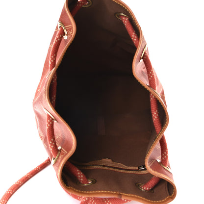 Louis Vuitton Canvas Americas Cup 1995 Saint Tropez Drawstring Bag Red 4 of 8