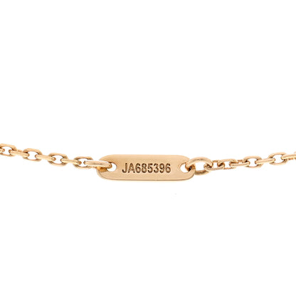 Van Cleef & Arpels 18K Yellow Gold Mother of Pearl Sweet Alhambra Pendant Necklace 5 of 5