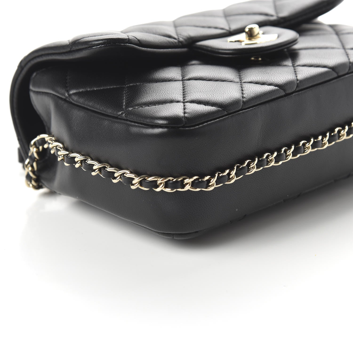 Chanel Lambskin Quilted Small My Precious Flap Black 6 of 11
