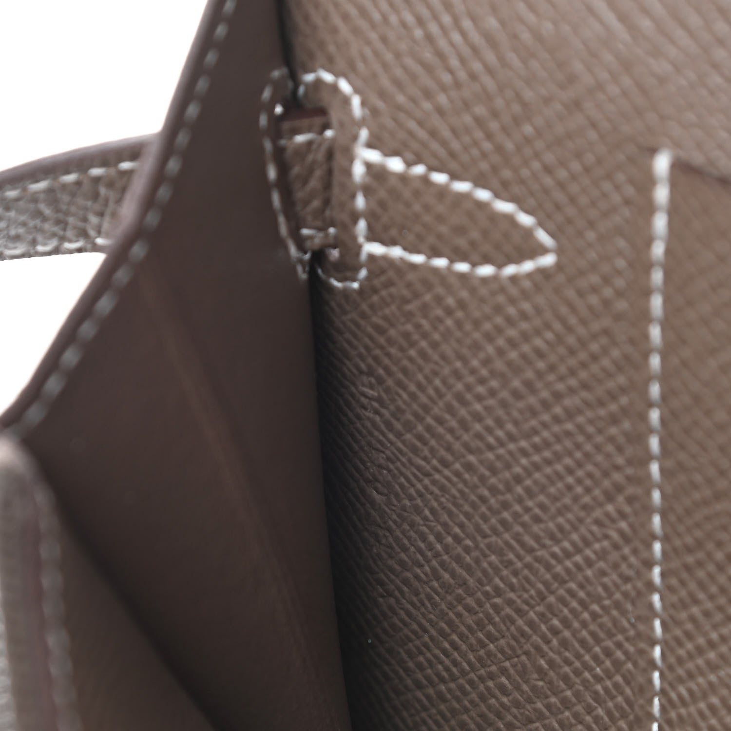 Hermes Epsom Kelly Wallet To Go Etoupe 7 of 11
