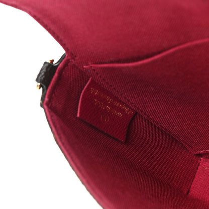 Louis Vuitton Monogram Pochette Felicie Chain Wallet Fuchsia 8 of 18