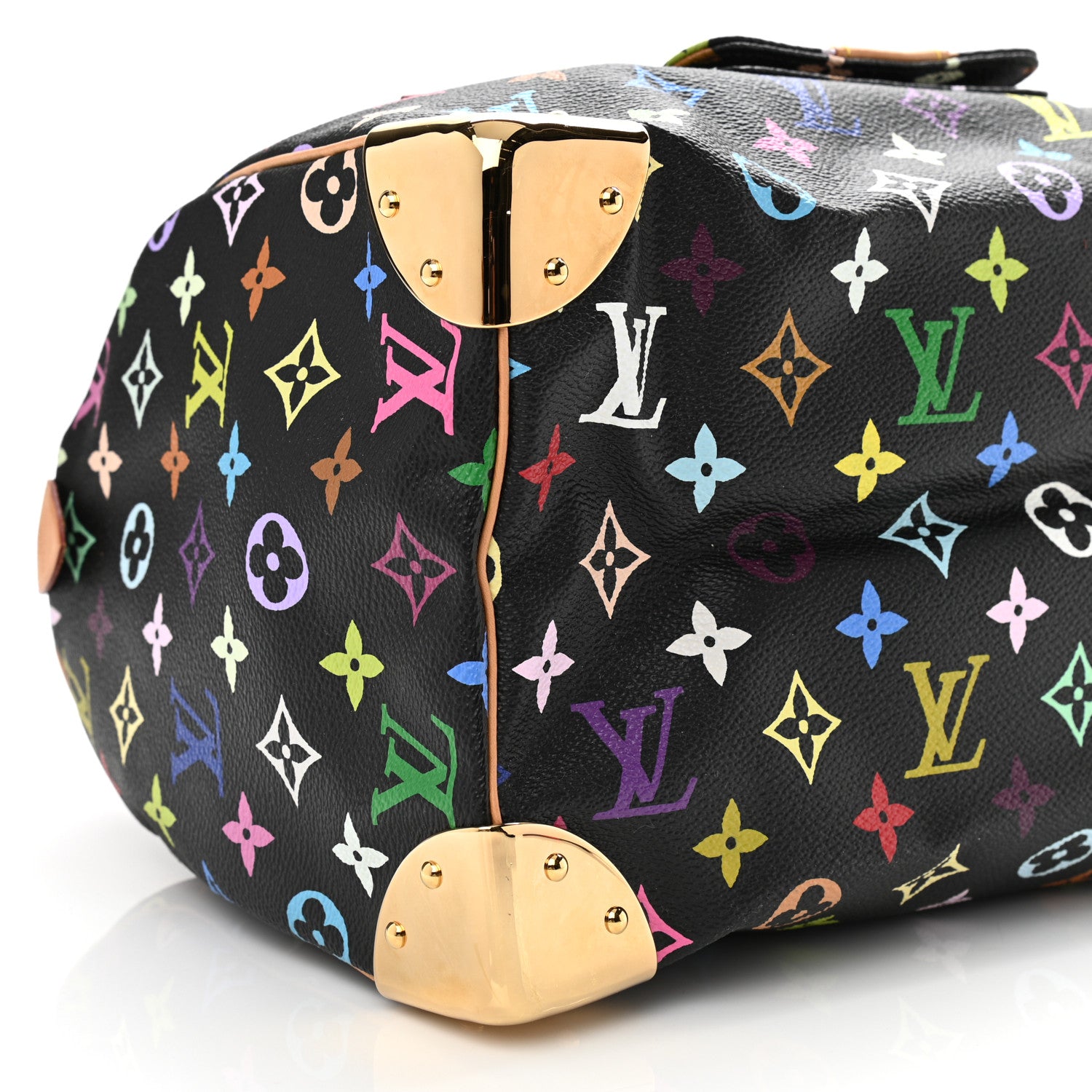 Louis Vuitton Monogram Multicolor Speedy 30 Black 8 of 10